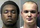 Johnny Earl Jones, left, and Lamar Benton escaped early Saturday.