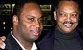 Jonathan Jackson and father Jesse Jackson