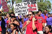 Hawaiian protest