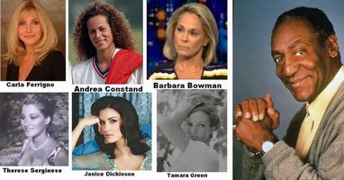 Bill Cosby's white female rape victims