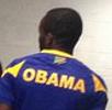 illegal black alien sporting Obama shirt