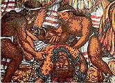 Aztec warriors
