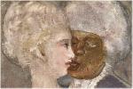 The Mulatto and the Sculpturesque White Woman by Lajos Gulácsy